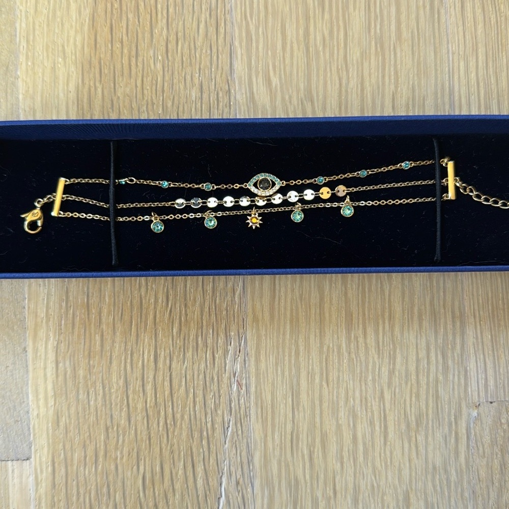 Swarovski Evil Eye Charm Bracelet